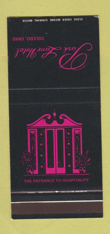 Matchbook Cover - Park Lane Hotel Toledo OH 30 Stk SAMPLE