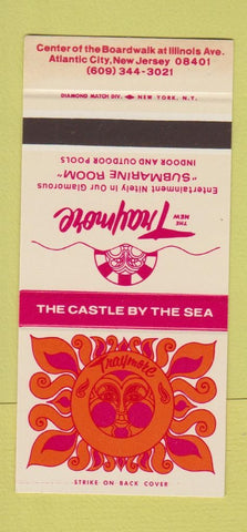 Matchbook Cover - Traymore Atlantic City NJ hotel 30 Stk SAMPLE