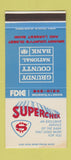 Matchbook Cover - Grundy County National Bank Morris IL Superchek 30 Stk SAMPLE