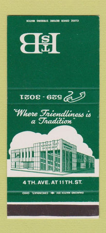 Matchbook Cover - Huntington Trust and Savings Bank Columbus? OH 30 Stk SAMPLE