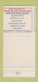 Matchbook Cover - King's Inn Golf Club Freeport Bahamas 30 Stk SAMPLE