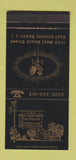 Matchbook Cover - Four Winds Restaurant East Atlantic Beach LI NY 30 Stk SAMPLE
