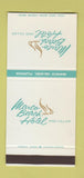 Matchbook Cover - Marco Beach Hotel Marci Island FL 30 Stk SAMPLE