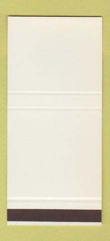 Matchbook Cover - United Elastic 30 Stk SAMPLE