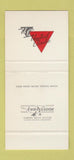 Matchbook Cover - United Elastic 30 Stk SAMPLE