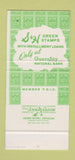 Matchbook Cover - Guaranty National Bank Tulsa OK WEAR 30 Stk SAMPLE