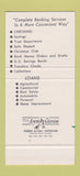 Matchbook Cover - Champaign National Bank IL 30 Stk SAMPLE