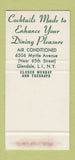 Matchbook Cover - Gebhardt's Restaurant Glendale LI NY 30 Stk SAMPLE