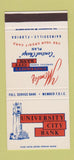 Matchbook Cover - University City Bank Gainesville FL 30 Stk SAMPLE