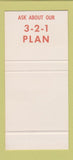 Matchbook Cover - University City Bank Gainesville FL 30 Stk SAMPLE