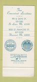 Matchbook Cover - Conservative Fed Savings St Louis Florissant MO 30 Stk SAMPLE
