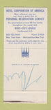 Matchbook Cover - Mayflower Hotel Washington DC 30 Stk SAMPLE