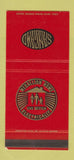 Matchbook Cover - Sangamo Electric Springfield IL WEAR 30 Stk SAMPLE