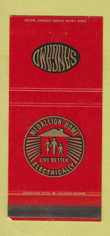 Matchbook Cover - Sangamo Electric Springfield IL WEAR 30 Stk SAMPLE