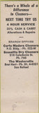 Matchbook Cover - Master Cleaners Mill Valley CA Boxer
