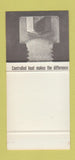 Matchbook Cover - Holo Krome West Hartford CT screws WEAR 30 Stk SAMPLE
