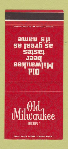 Matchbook Cover - Old Milwaukee Beer 30 Stk SAMPLE