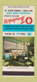 Matchbook Cover - Thunderbird Motor Lodge Virginia Beach VA 30 Stk SAMPLE