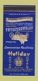 Matchbook Cover - Holiday Motor Hotels Harrisburg PA 30 Stk SAMPLE