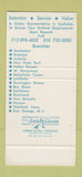 Matchbook Cover - Gilson Uniform Centers New York City girlie WEAR 30 Stk SAMPLE