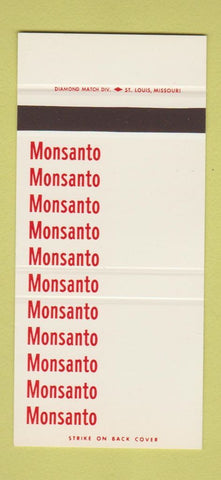 Matchbook Cover - Monsanto WEAR 30 Stk SAMPLE