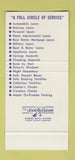 Matchbook Cover - Texas State Bank San Angelo TX WEAR 30 Stk SAMPLE