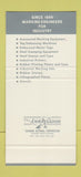 Matchbook Cover - Master Pannier Markers Pittsburgh PA 30 Stk SAMPLE