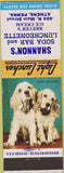 Matchbook Cover - Shannon's Soda Bar Athens PA