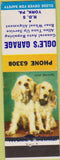 Matchbook Cover - Ogle's Garage York PA