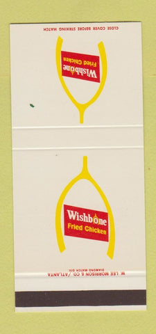 Matchbook Cover - Wishbone Fried Chicken 30 Stk SAMPLE
