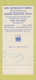 Matchbook Cover - The Mayflower Hotel Washington DC 30 Stk SAMPLE