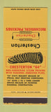 Matchbook Cover - Chesterton Mechanical Teflon Everett MA WEAR 30 Stk SAMPLE
