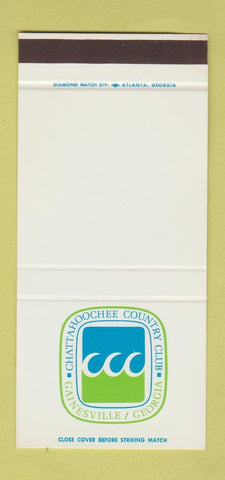 Matchbook Cover - Chattahoochee Country Club Gainesville GA 30 Stk SAMPLE