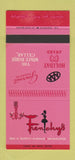 Matchbook Cover - Frenchy's Restaurant Milwaukee WI 30 Stk SAMPLE