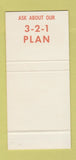 Matchbook Cover - University City Bank Gainesville FL 30 Stk SAMPLE