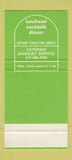 Matchbook Cover - The Plantation New York City 30 Stk SAMPLE