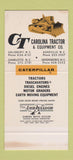 Matchbook Cover - Caterpillar Tractors Greensboro NC WEAR 30 Stk SAMPLE