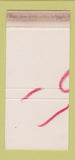 Matchbook Cover First Federal Savings Loan Council Bluffs IA WEAR 30 Stk SAMPLE