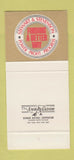 Matchbook Cover - Stewart and Stevenson Generators 30 Stk SAMPLE