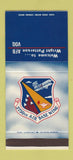 Matchbook Cover - Wright Patterson 2750th Air Base Wing 30 Stk SAMPLE