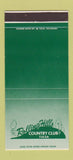 Matchbook Cover - Rolling Hills Country Club Tulsa OK 30 Stk SAMPLE