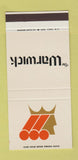 Matchbook Cover - Warwick Hotel New York City Loew's 30 Stk SAMPLE