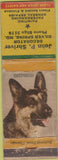 Matchbook Cover - Shriver Decorater painting Silver Spring MD WORN