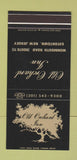 Matchbook Cover - Old Orchard Inn Eatontown NJ 30 Stk SAMPLE