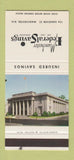 Matchbook Cover - Manchester Federal Savings NH 30 Stk SAMPLE