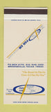 Matchbook Cover - Pan American Bank Brownsville TX 30 Stk SAMPLE