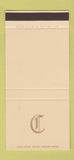 Matchbook Cover - Club? New York City? 30 Stk SAMPLE
