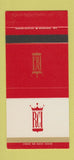 Matchbook Cover - Red Carpet Inn Milwaukee WI WEAR 30 Stk SAMPLE