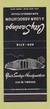 Matchbook Cover - City Savings Loan San Angelo TX 30 Stk SAMPLE