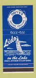 Matchbook Cover - SS Lido St Clair Shores MI 30 Stk SAMPLE
